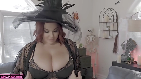 Sexy young chick masturbates with her boyfriend