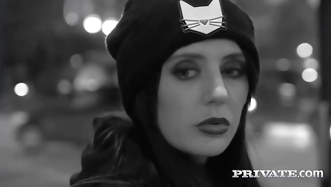 Sexy chick gets fucked in the bathroom by her friend