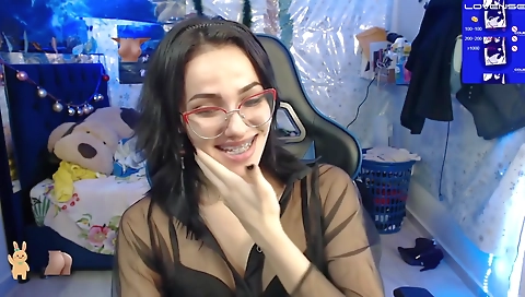 Hawt babe with a big black cock