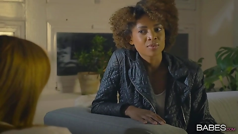 Hotest pornstar fucking by sexy brunette, big tits