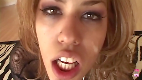 Mature couple fucks in the kitchen