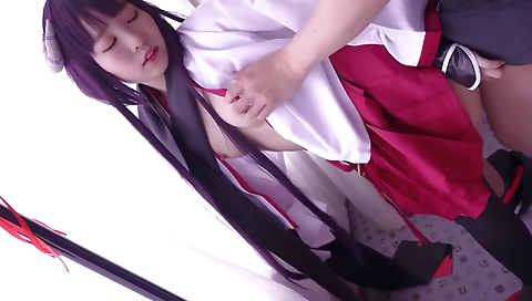 Married up and asian nurse & cum