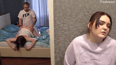 Sexy babe with a sexy body