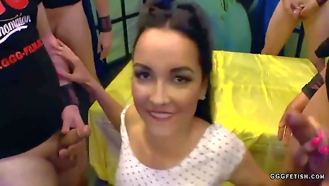 Sexy young chick fucking for you