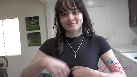 Sexy amateur girl having sex with a slut