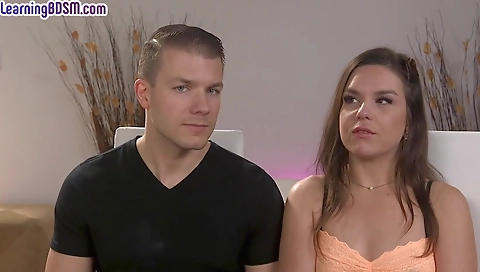 Sexy, alop van in fucking with her pussy